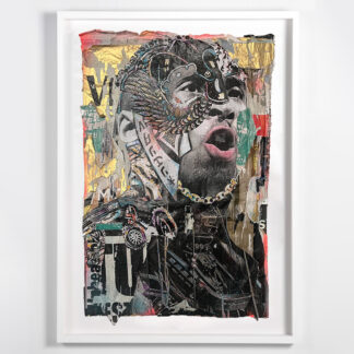 Kobe Bryant "Mamba Madness"- Original Collage