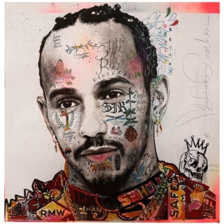 Lewis Hamilton - Impression sur Papier