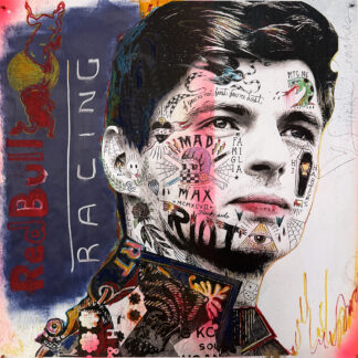 Max Verstappen - Impression sur Papier
