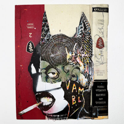 Batkenstein - Original artwork on book cover