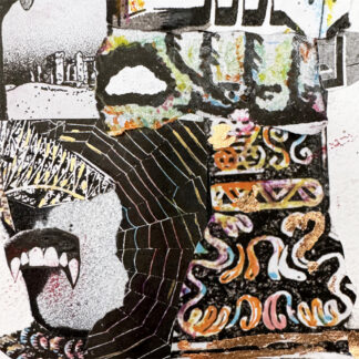 BatFangs 2 - Original artwork on paper