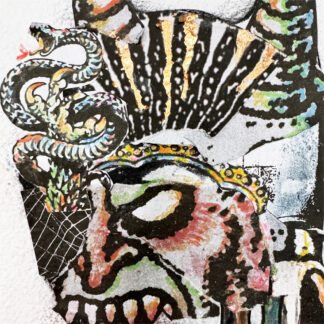 BatFangs 1 - Original artwork on paper