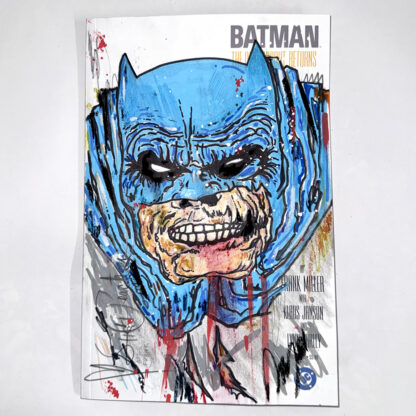 Bat Frank - Original artwork on comic book cover