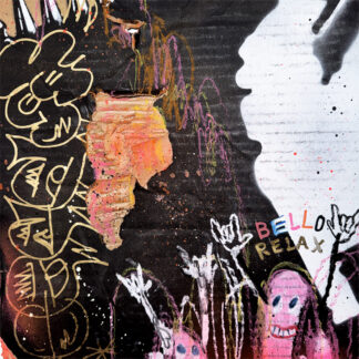 Embrace The Chaos - Original artwork on cardboard