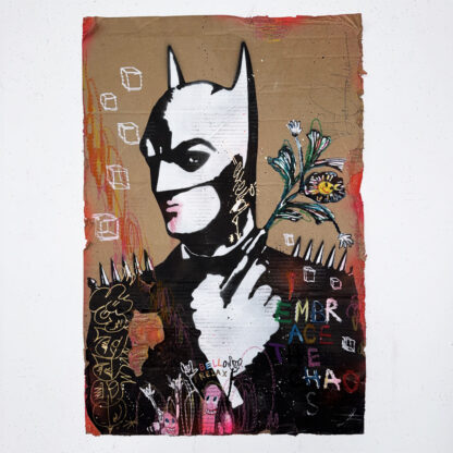 Embrace The Chaos - Original artwork on cardboard