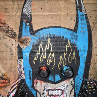 BatGoth - Original artwork on cardboard