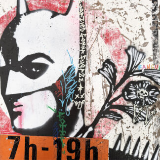 Fangul - Original artwork on street sign