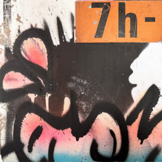 Fangul - Original artwork on street sign